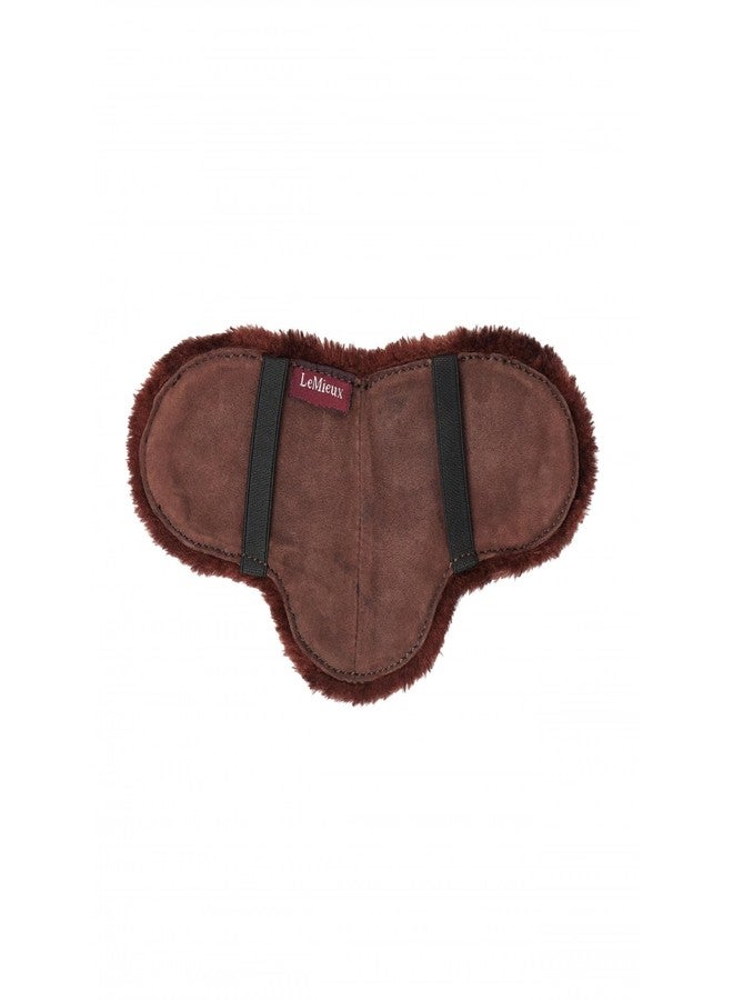 LeMieux Toy Pony Showing Numnah for Toy Pony - Soft Suede & Cotton Lining - Suitable for Ages 3 Years + - Gift for Kids - Brown - Image 3